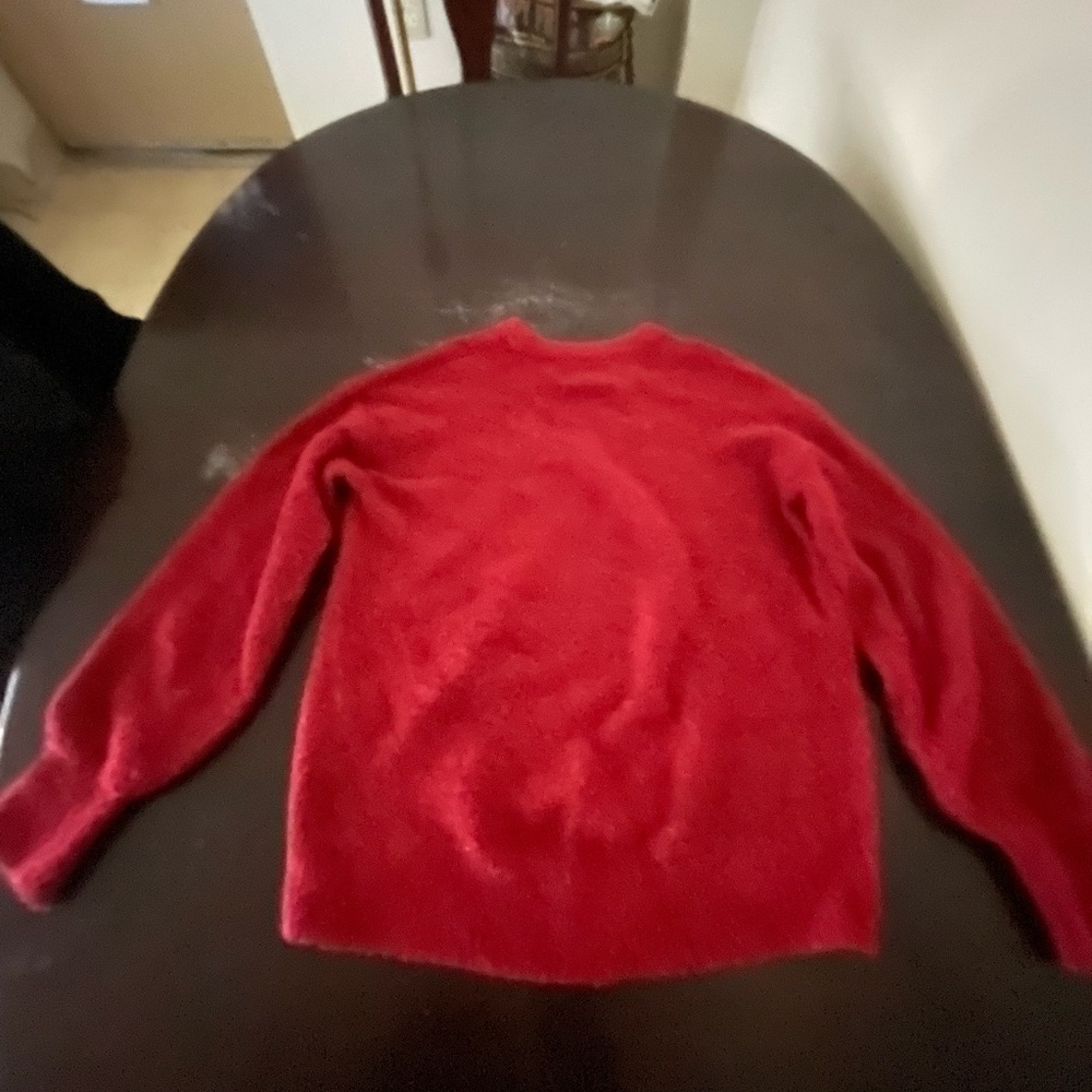 Old Navy Red Cowl Neck Sweater
